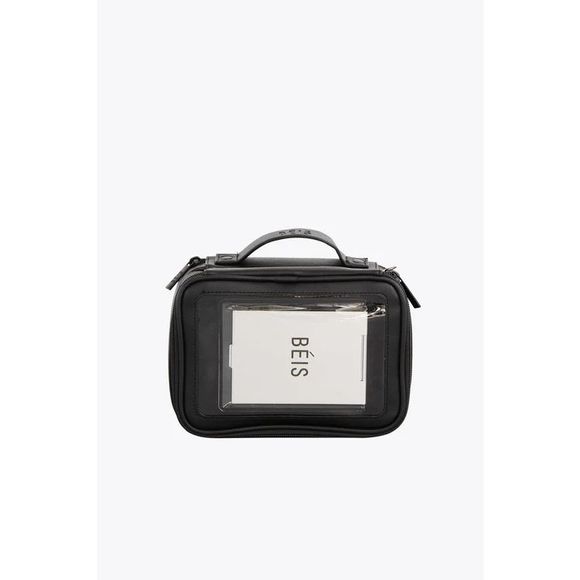 Beis Handbags - NWT Beis On the Go Essential Cosmetic Case in Black